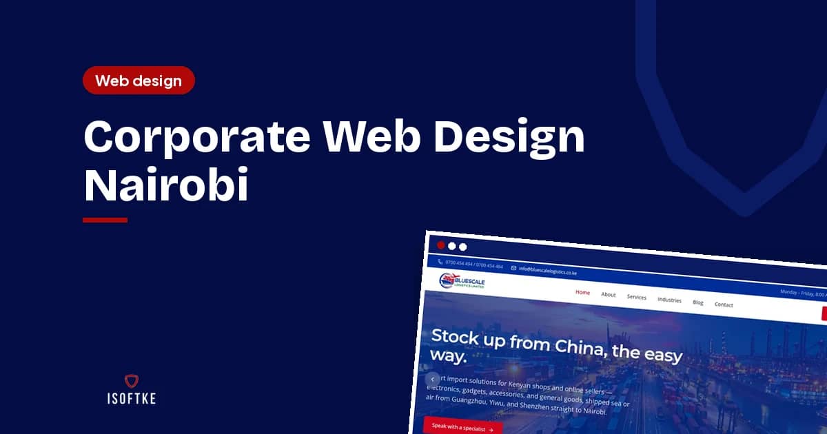 Corporate Web Design Nairobi