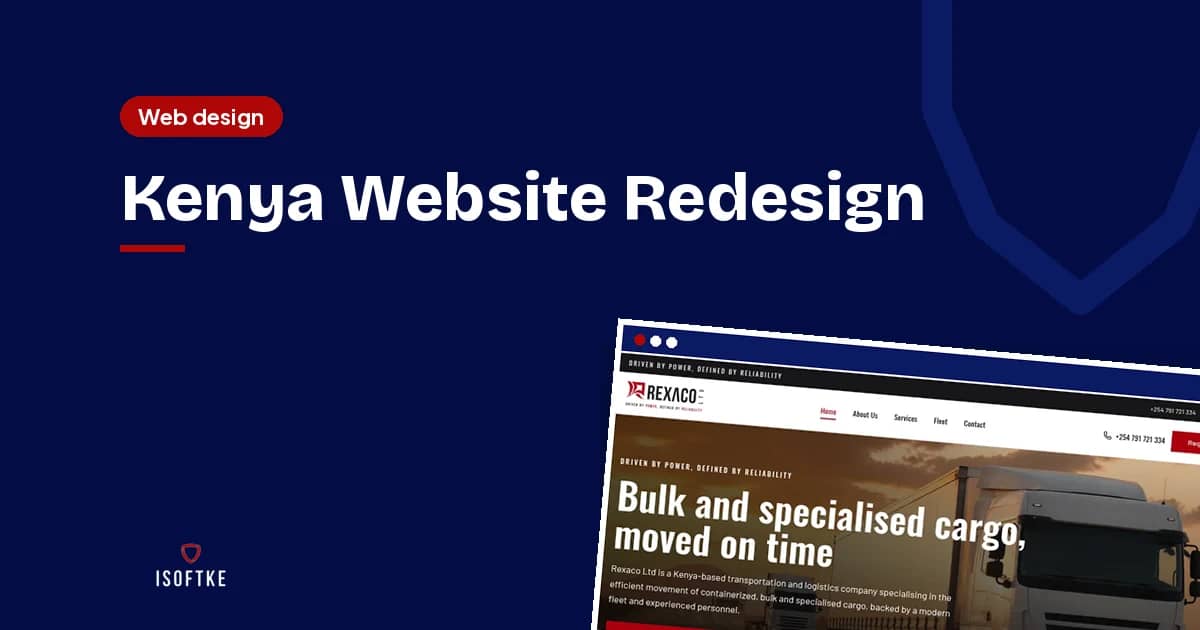 Kenya Website Redesign