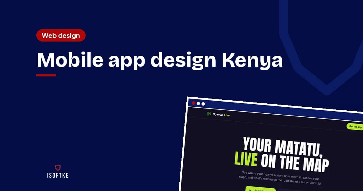 Mobile app design Kenya