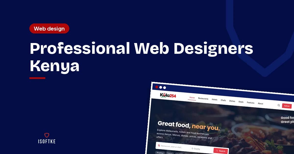 Professional Web Designers Kenya