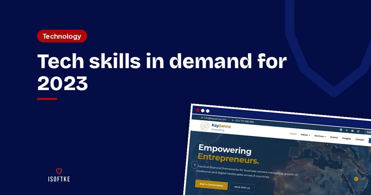 Tech skills in demand for 2023