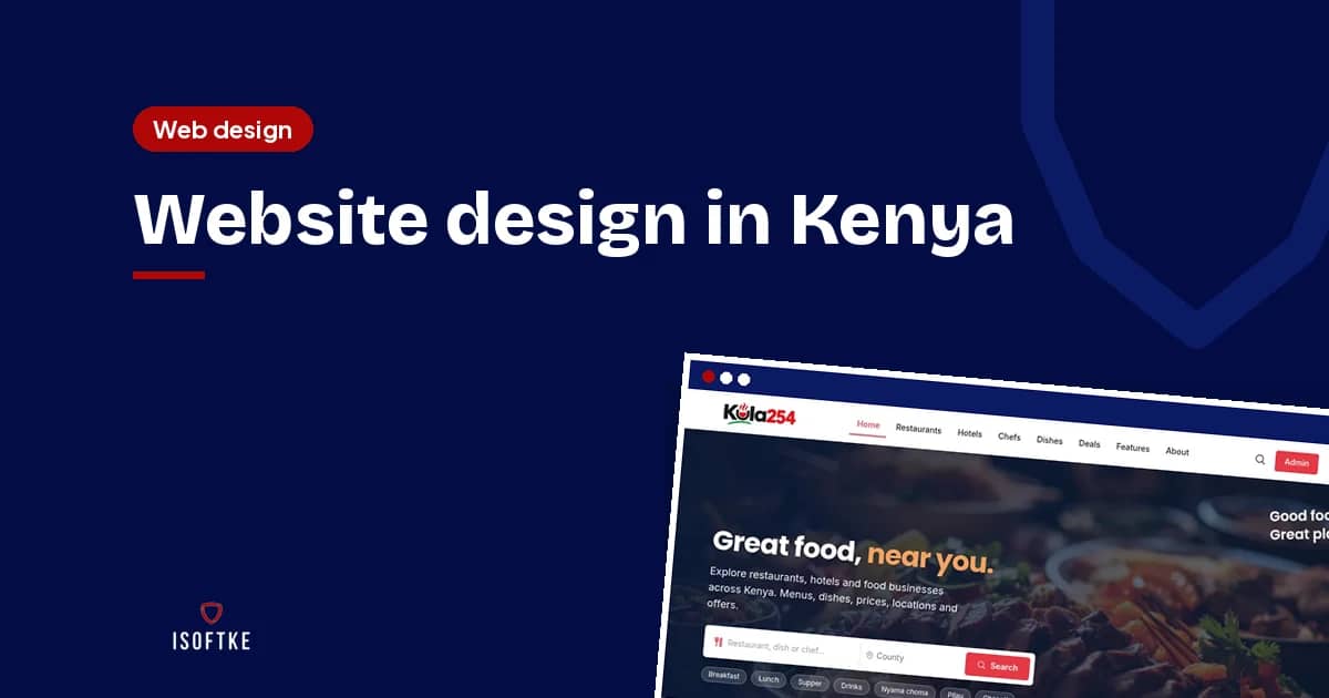 Website design in Kenya