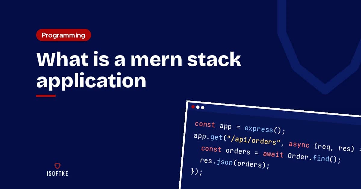 What is a mern stack application