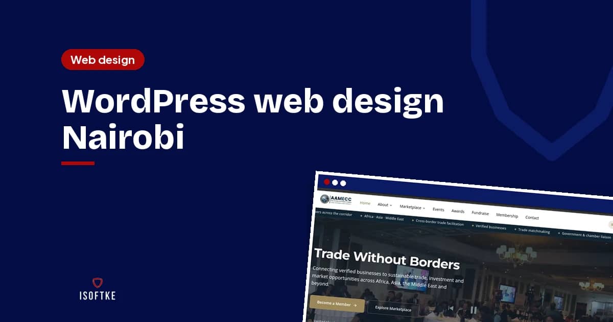 WordPress web design Nairobi