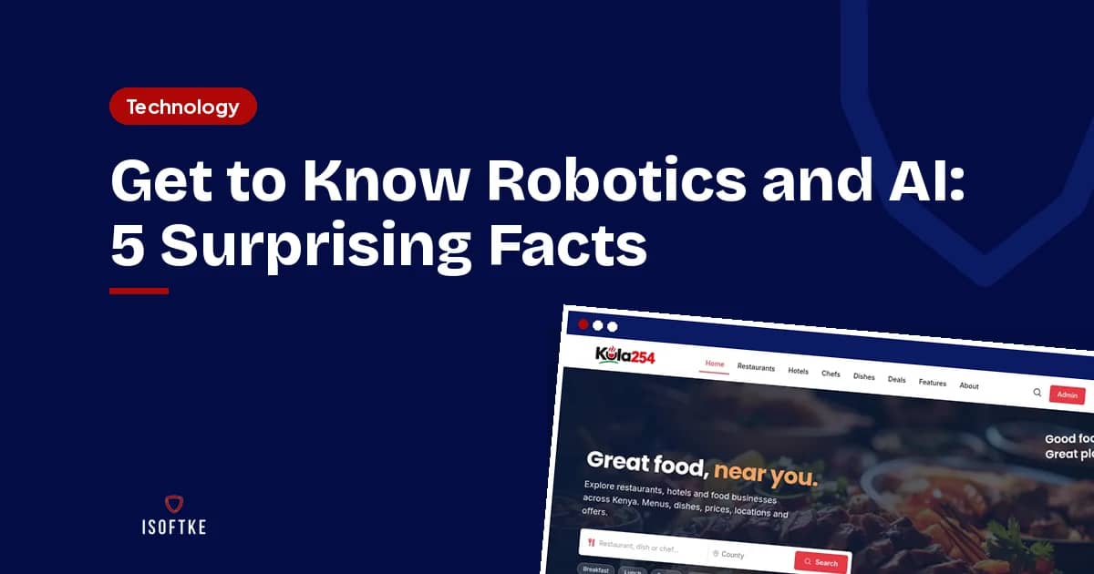 Get to Know Robotics and AI: 5 Surprising Facts