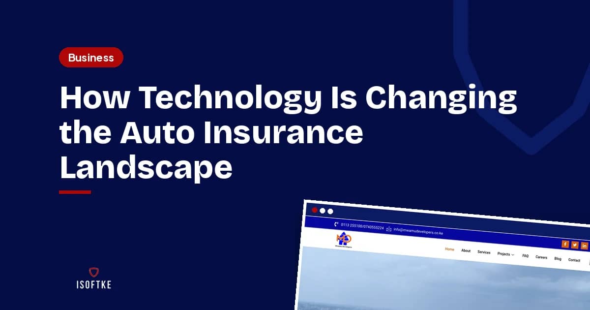 How Technology Is Changing the Auto Insurance Landscape