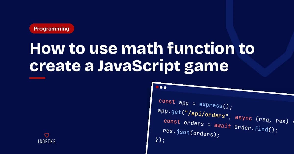 How to use math function to create a JavaScript game