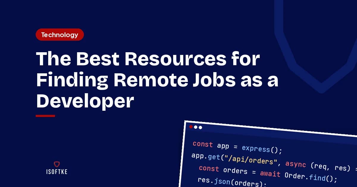 The Best Resources for Finding Remote Jobs as a Developer
