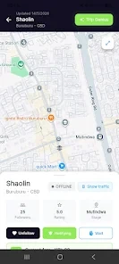Nganya Live: the Shaolin matatu (Buruburu to CBD) on a live map